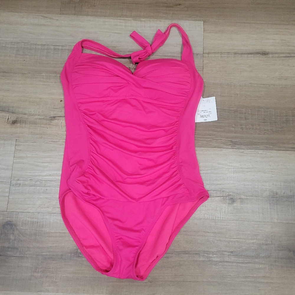 Kids Pink One Piece Swimsuit